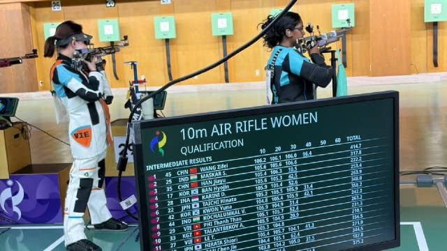Asian Games 2026: ਭਾਰਤੀ ਮਹਿਲਾ ਨਿਸ਼ਾਨੇਬਾਜ਼ਾਂ ਨੇ 10 ਮੀਟਰ ਏਅਰ ਰਾਈਫ਼ਲ ਟੀਮ ਮੁਕਾਬਲੇ 'ਚ ਜਿੱਤਿਆ ਚਾਂਦੀ ਦਾ ਤਗ਼ਮਾ